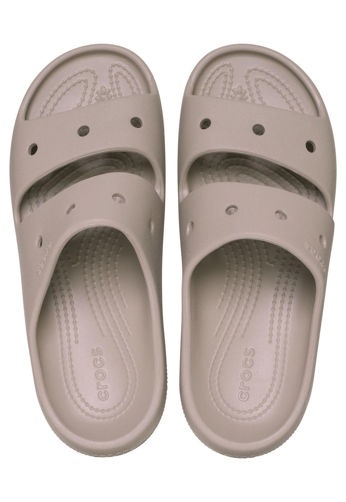 Sandalia Crocs Hombre Classic Sandal Café-4