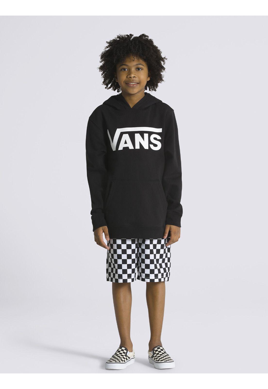 Polerón Vans Classic Po Negro Niño-2