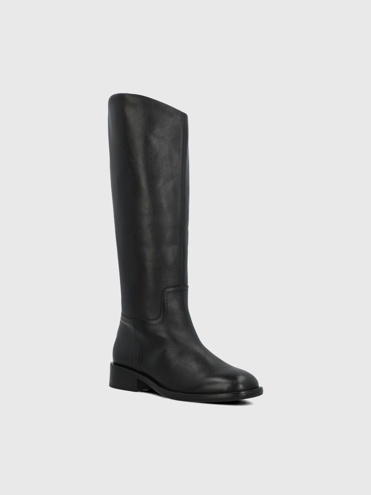 Bota Cuero Mujer Jorse Negra-0