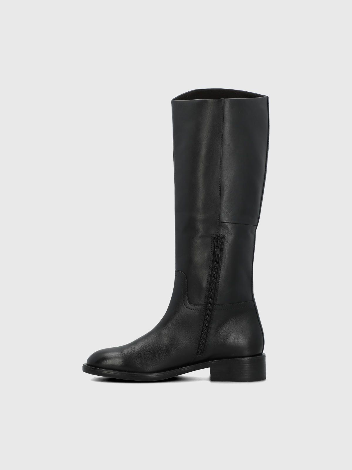Bota Cuero Mujer Jorse Negra-4