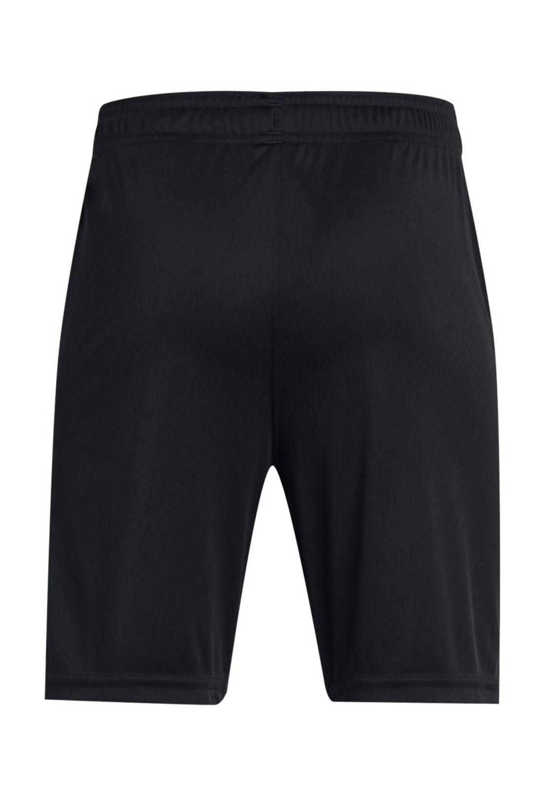Shorts grande UA Tech para niño Negro-1