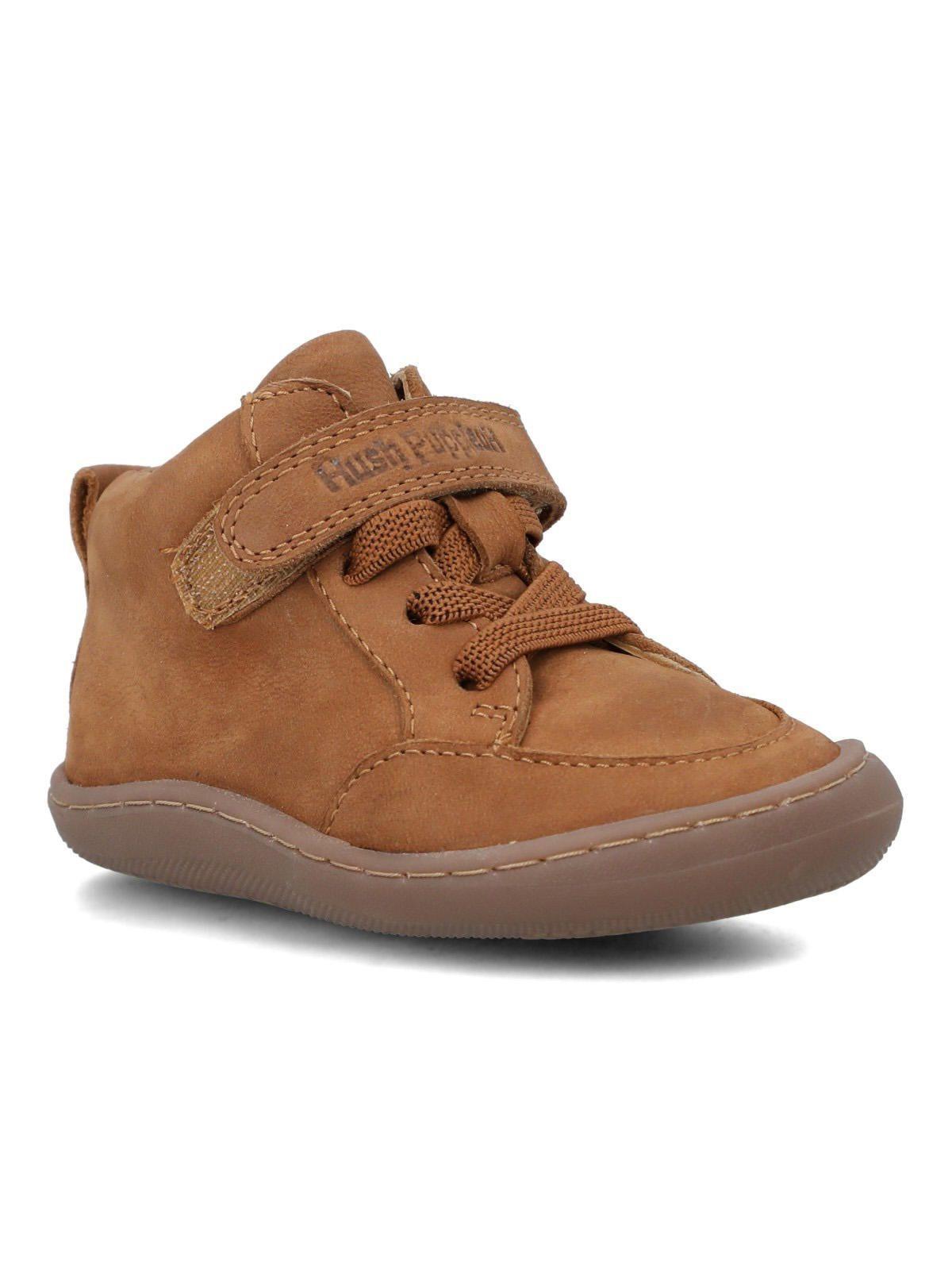 Botin Cuero Niño Marcos Café Claro-1