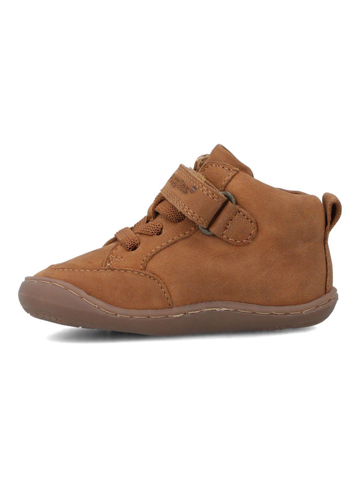 Botin Cuero Niño Marcos Café Claro-4