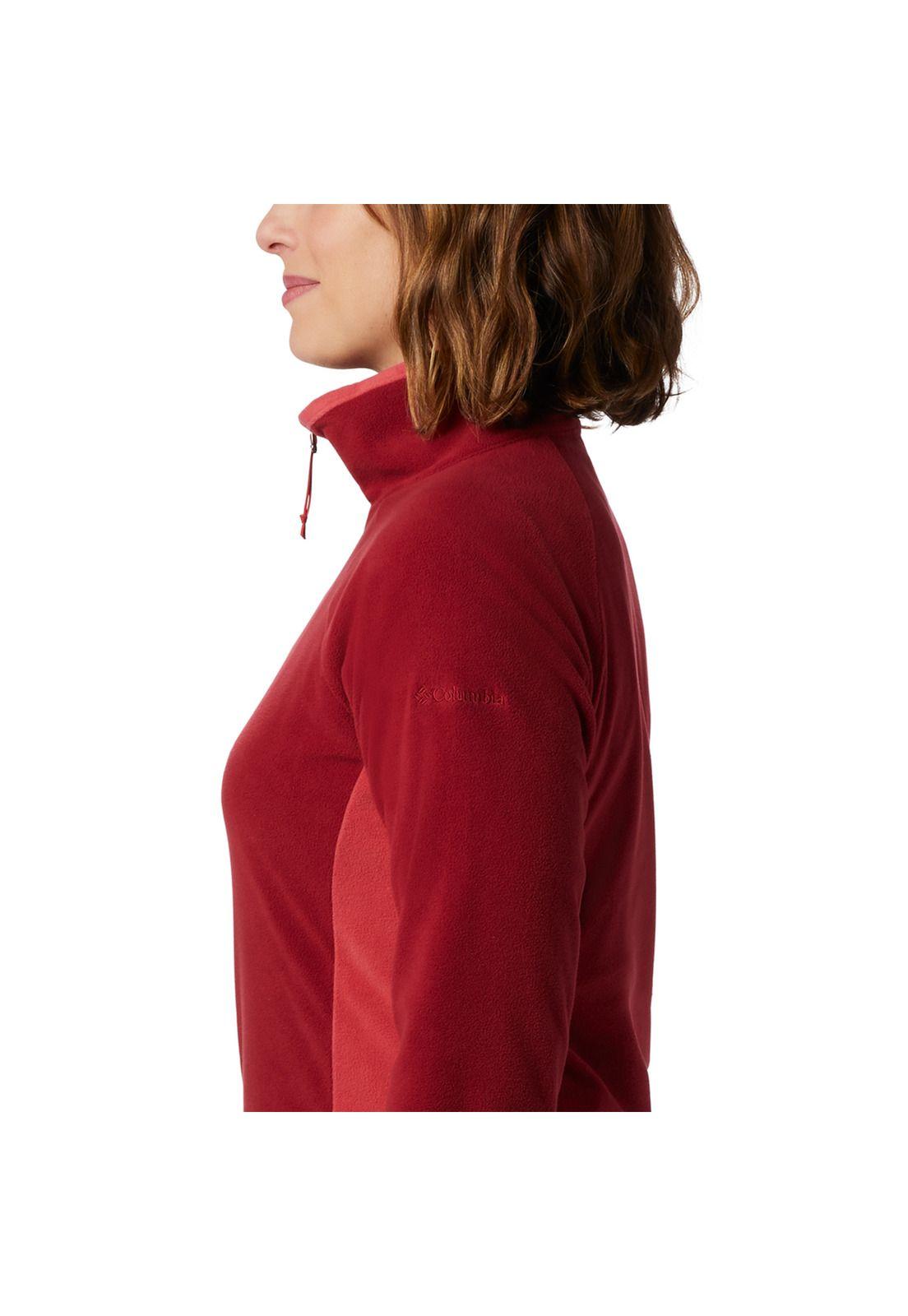 Polar Mujer Glacial Iv 1/2 Zip Rojo-1