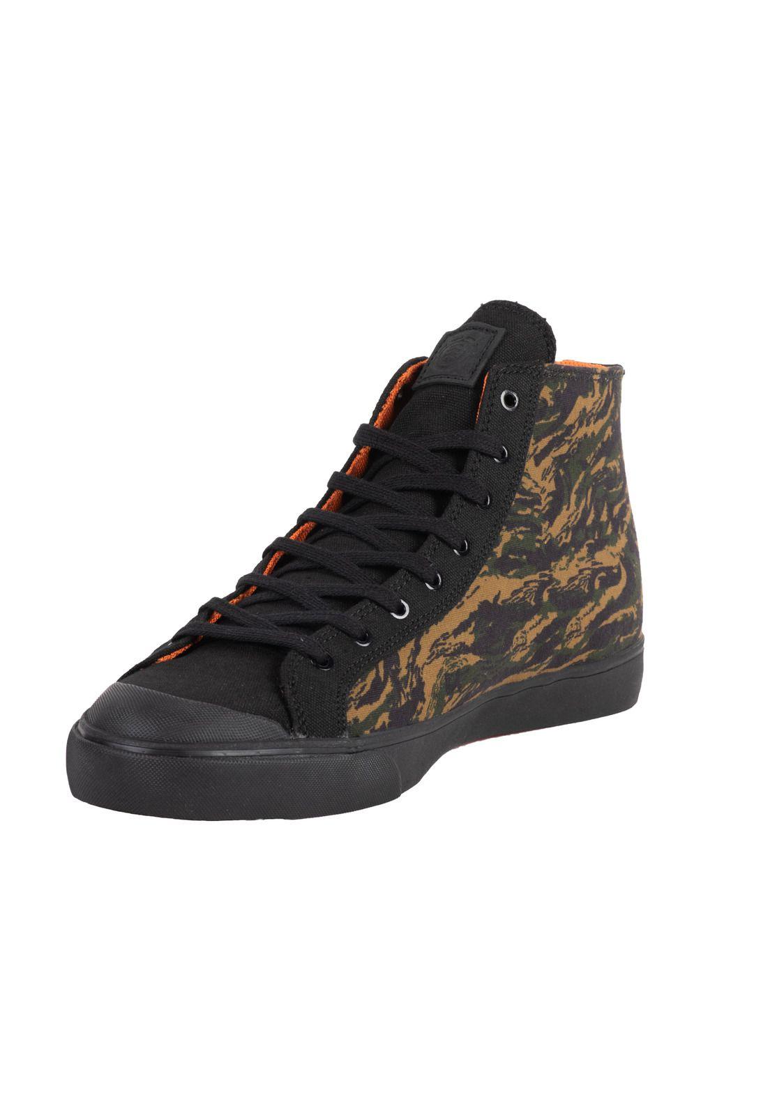 Zapatilla Spike Mid Camuflado Hombre-1