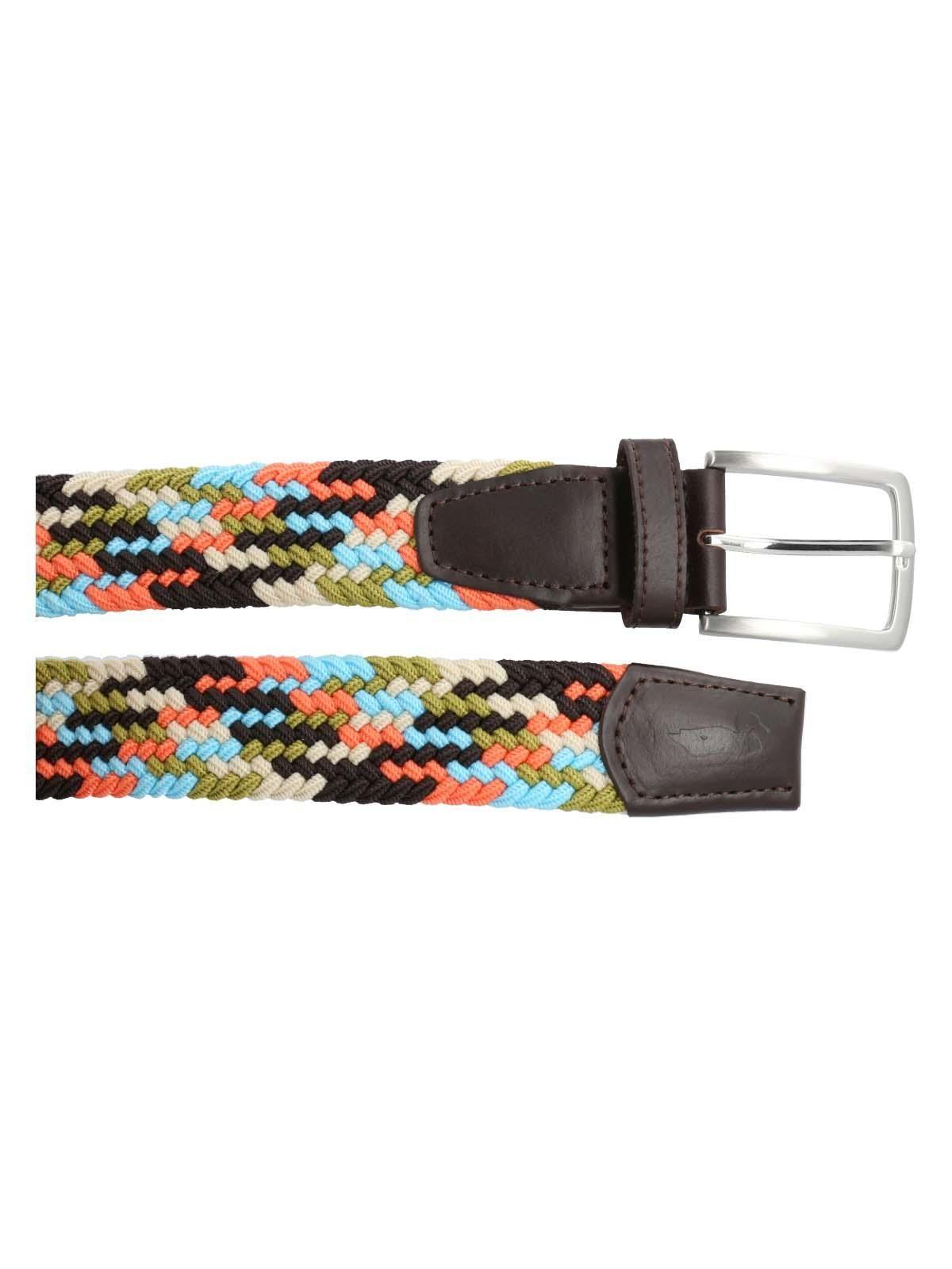 Cinturón Elasticado Hombre Rf Taney Café-2