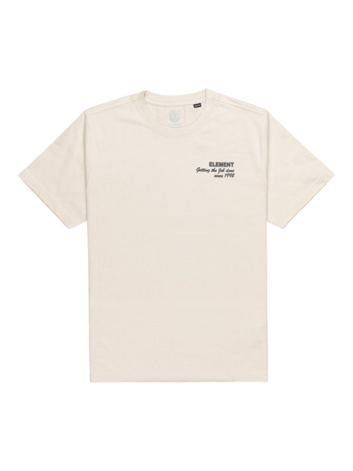 Polera Manga Corta Hombre Job Done Beige-0