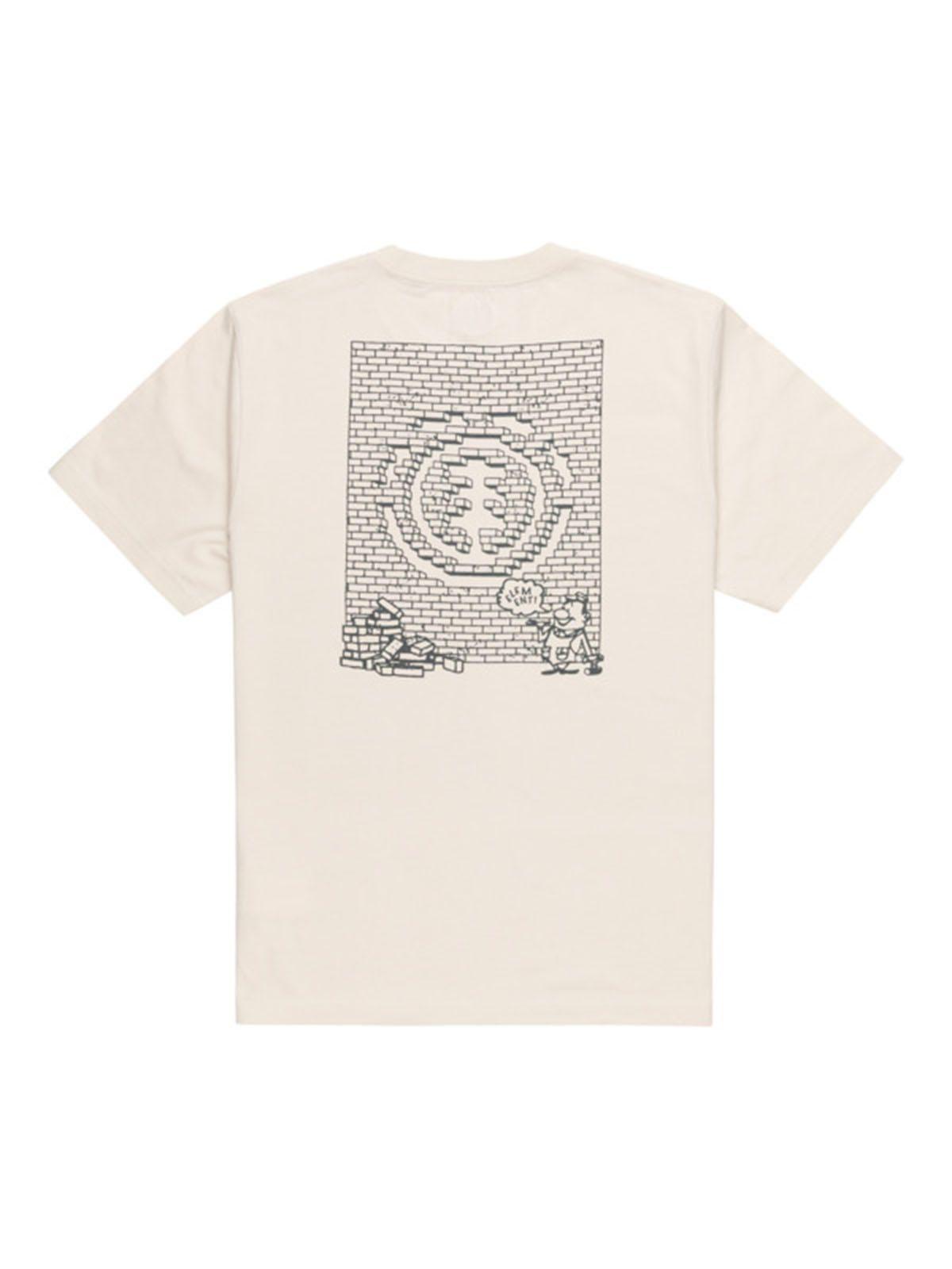 Polera Manga Corta Hombre Job Done Beige-1