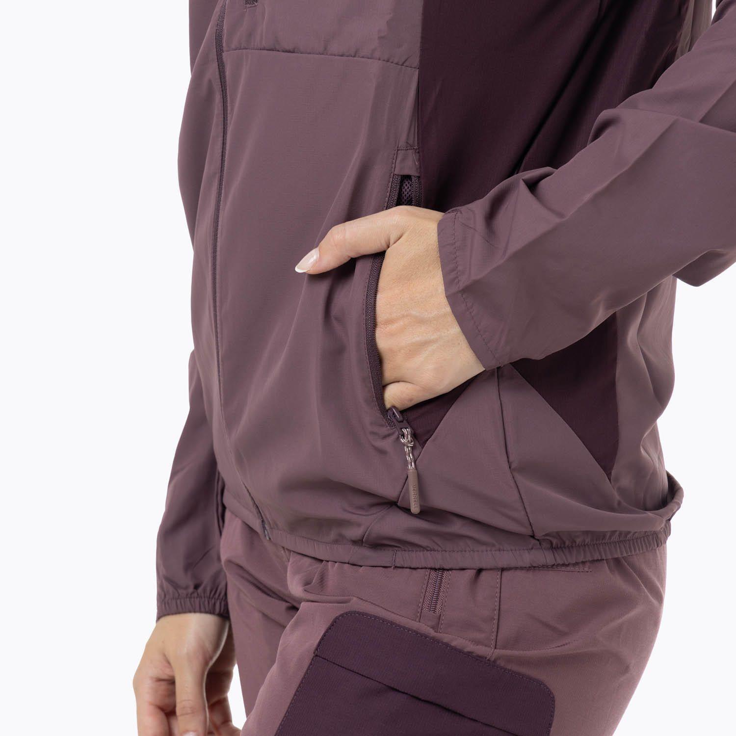 Cortaviento Mujer Trail Wind Morado-7