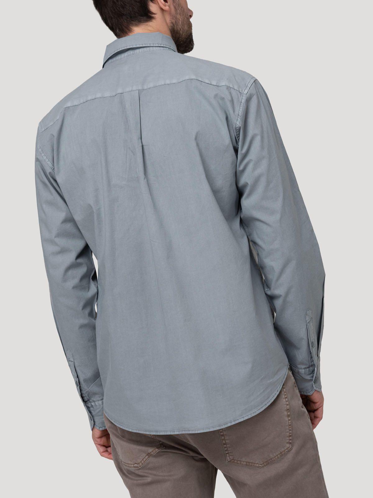 Camisa Algodón Orgánico Hombre Soft Gris-5