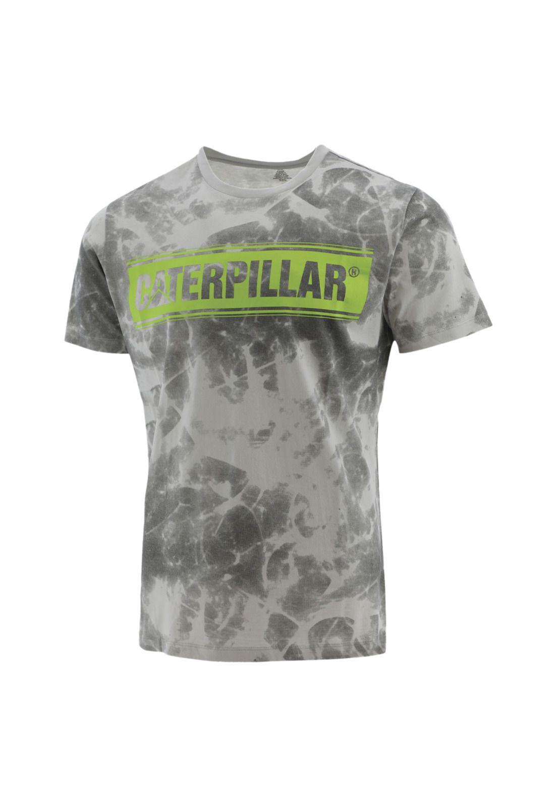 Polera M/C Hombre Connect Aop Tee Gris Oscuro-0