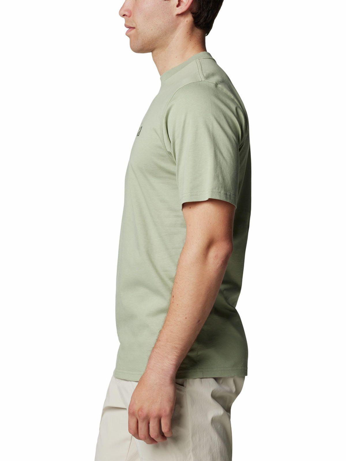 Polera Manga Corta Hombre Csc Basic Logo Verde-1