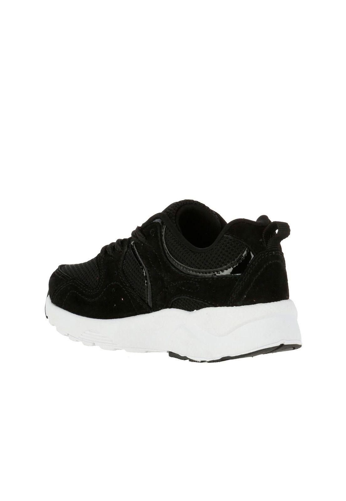 Zapatilla Cuero Monet-K Negro-4