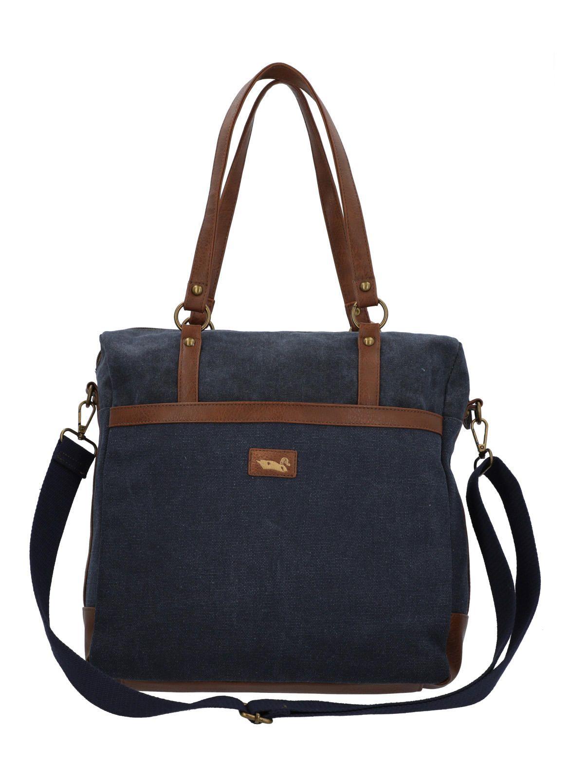 Cartera Textil Mujer Atzi Bag Azul-2