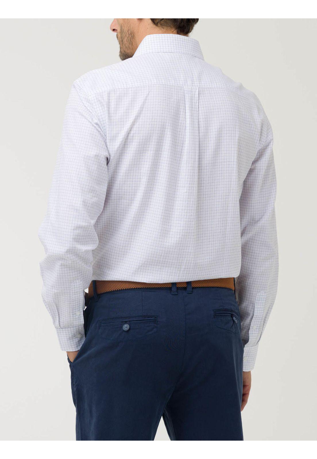Camisa Algodón Hombre Easylife Blanco-7