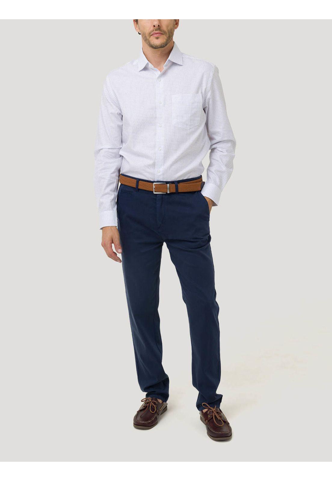 Camisa Algodón Hombre Easylife Blanco-9