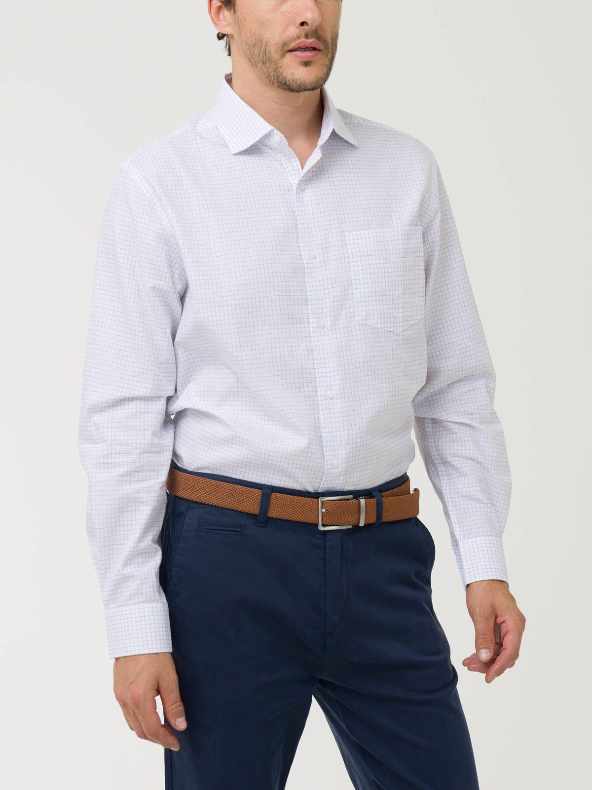 Camisa Algodón Hombre Easylife Blanco-6