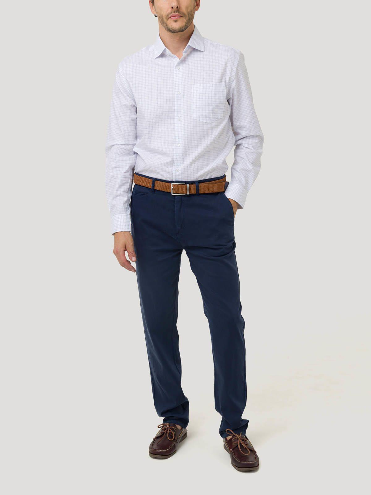 Camisa Algodón Hombre Easylife Blanco-9