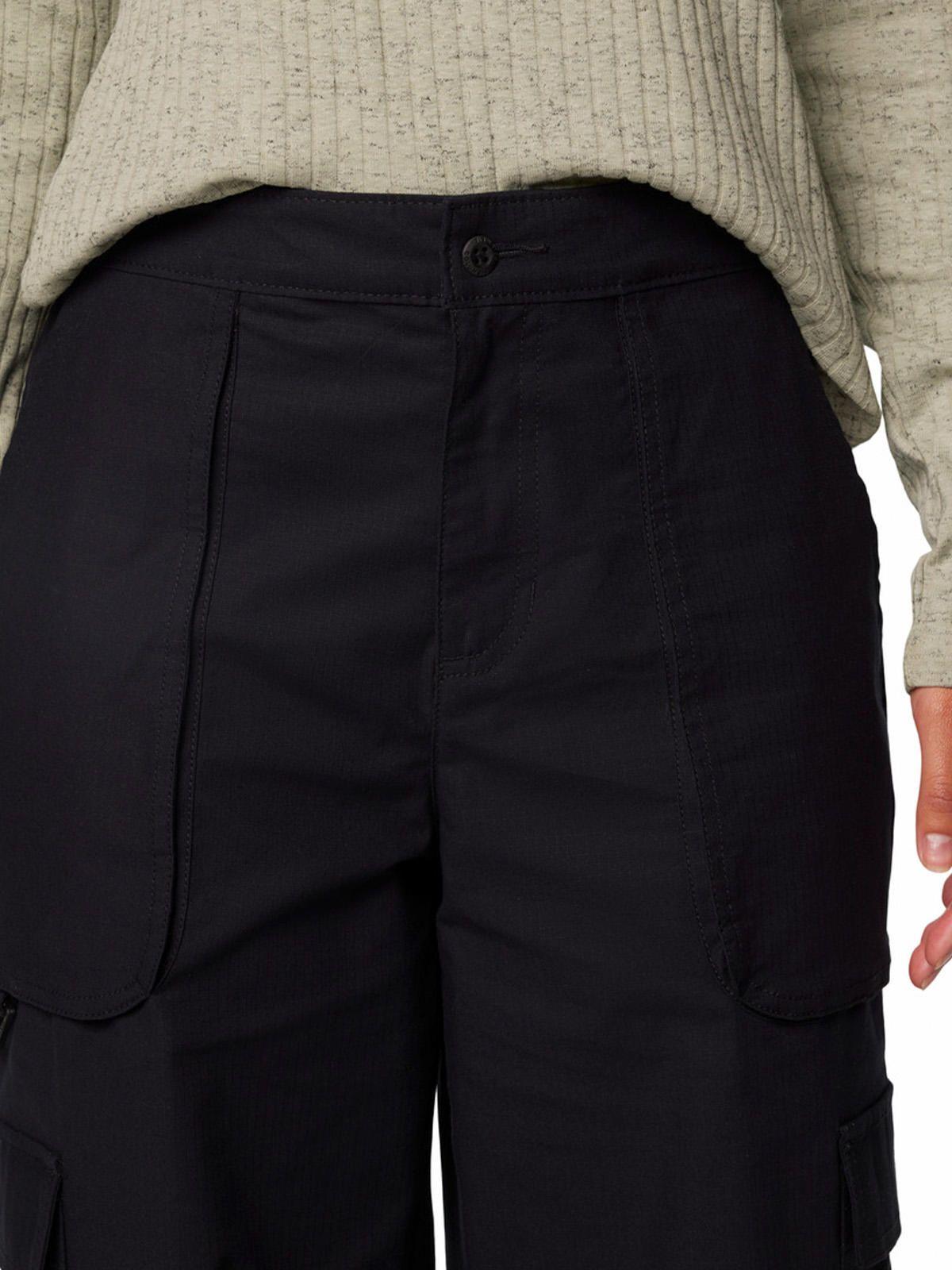 Pantalón Mujer Brea Falls Cotton Ripstop Negro-4