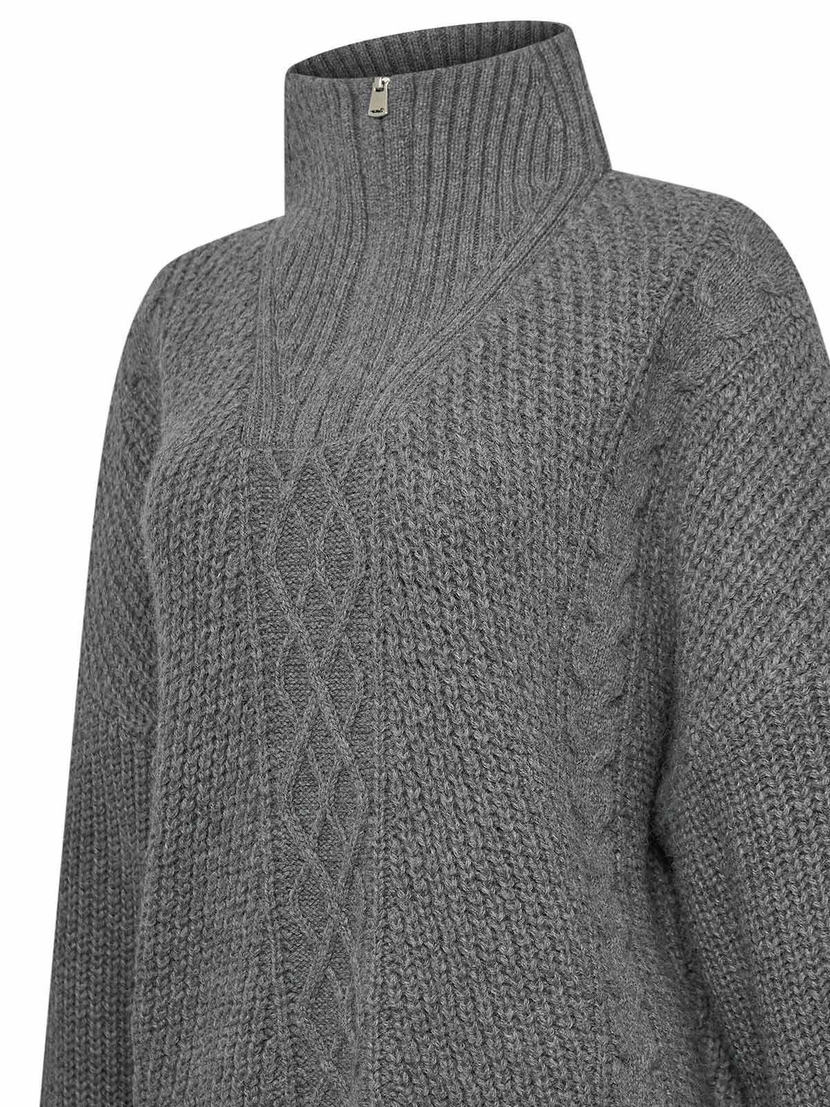 Chaleco Alpaca Mujer Kun Gris-3