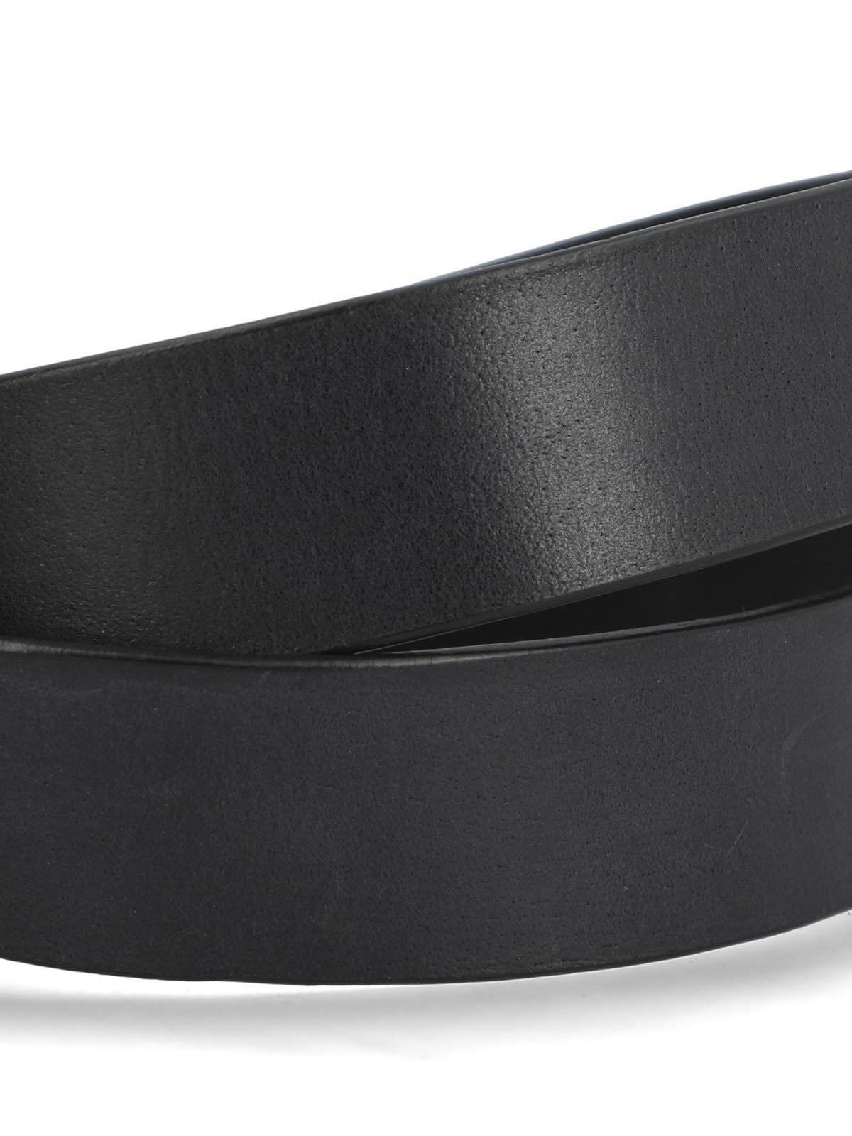 Cinturón Cuero Mujer Hpw Texas Negro-2