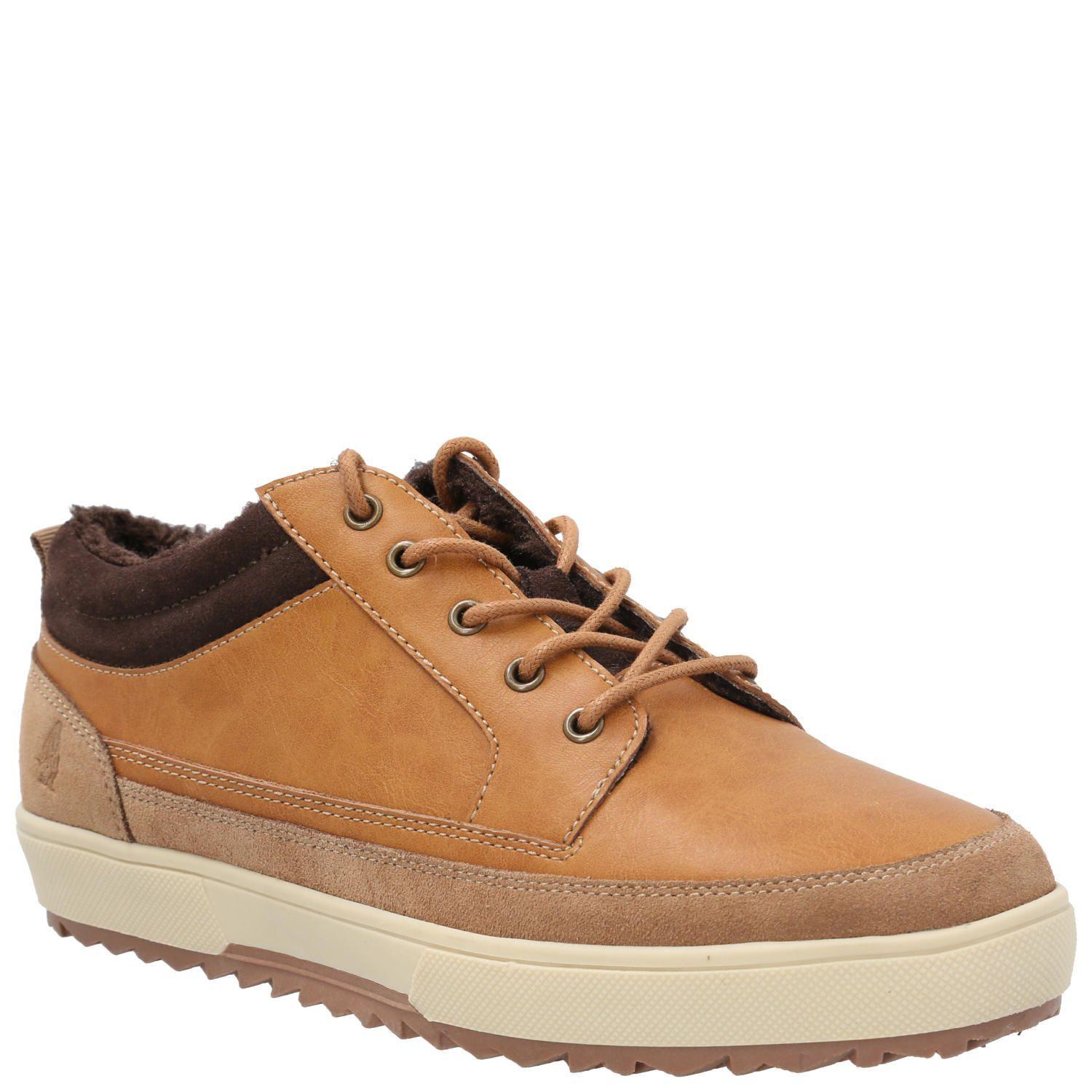 Zapatilla Cuero Niño Slalom Low Café-0
