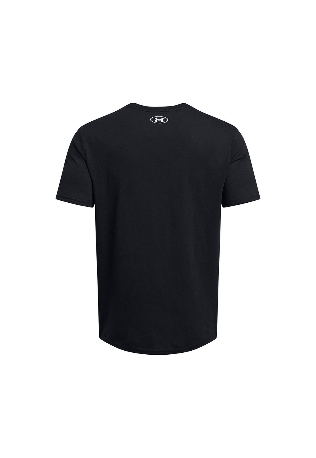 Polera UA Foundation hombre Negro-1