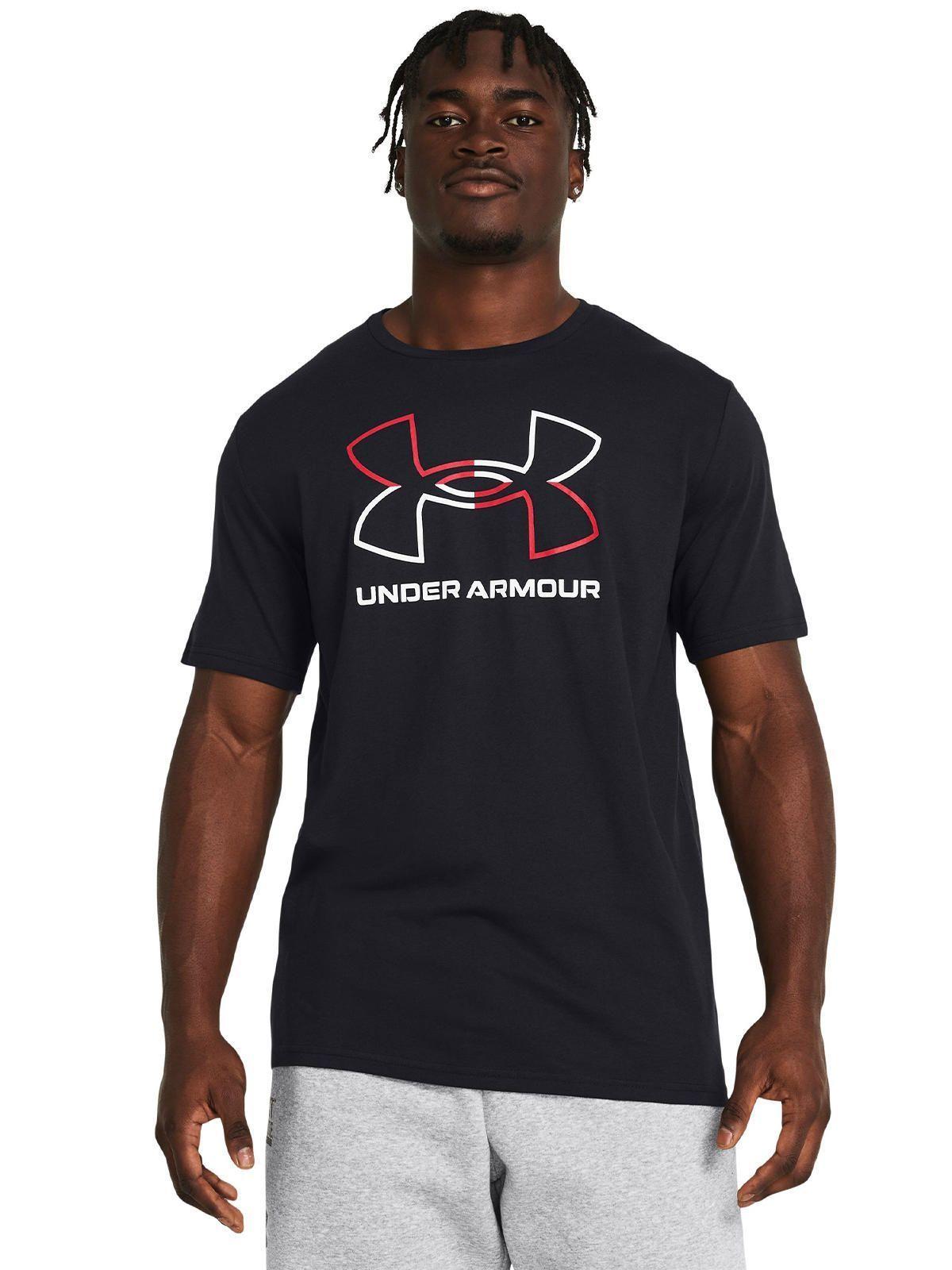 Polera UA Foundation hombre Negro-3