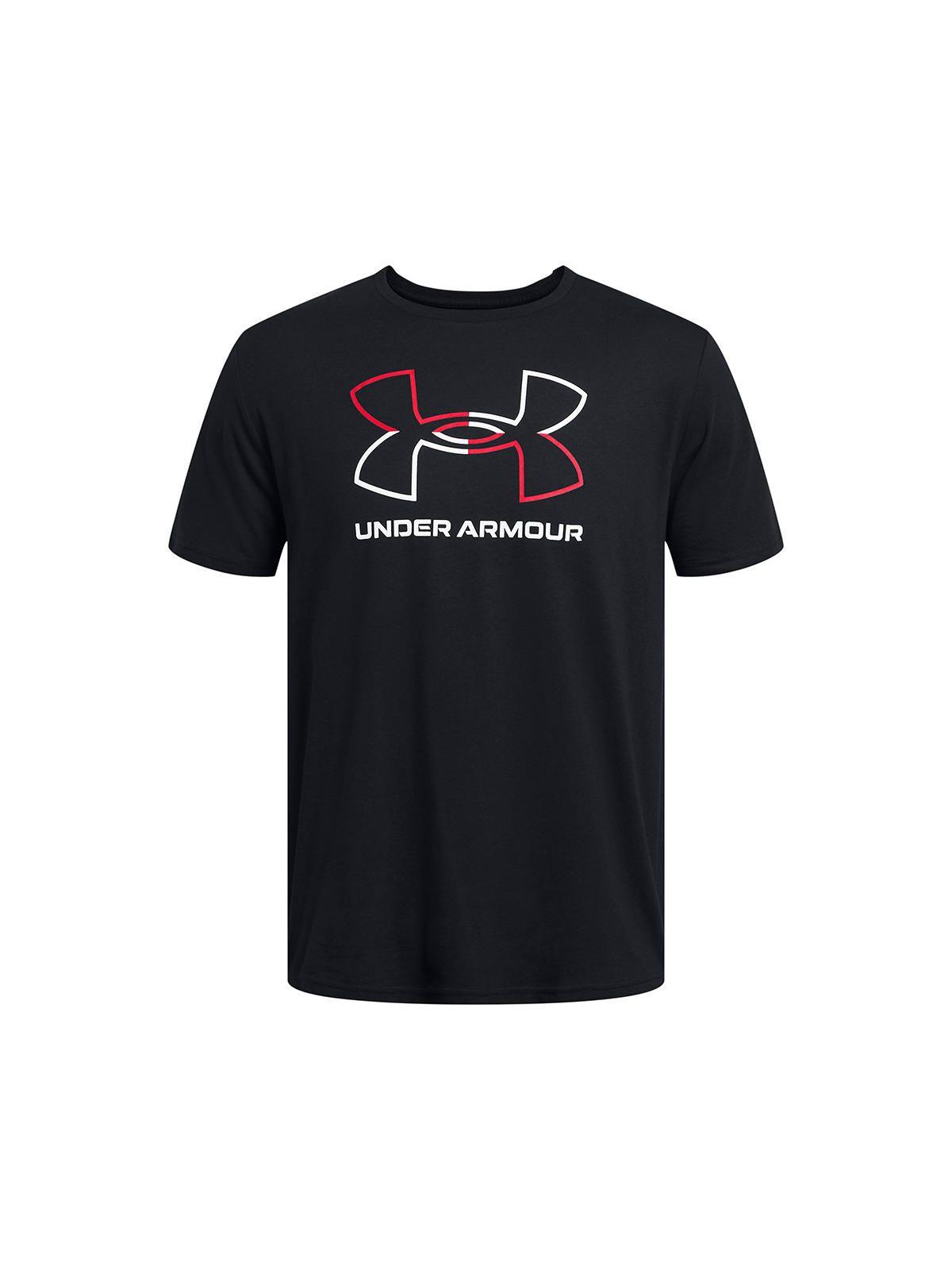 Polera UA Foundation hombre Negro-0
