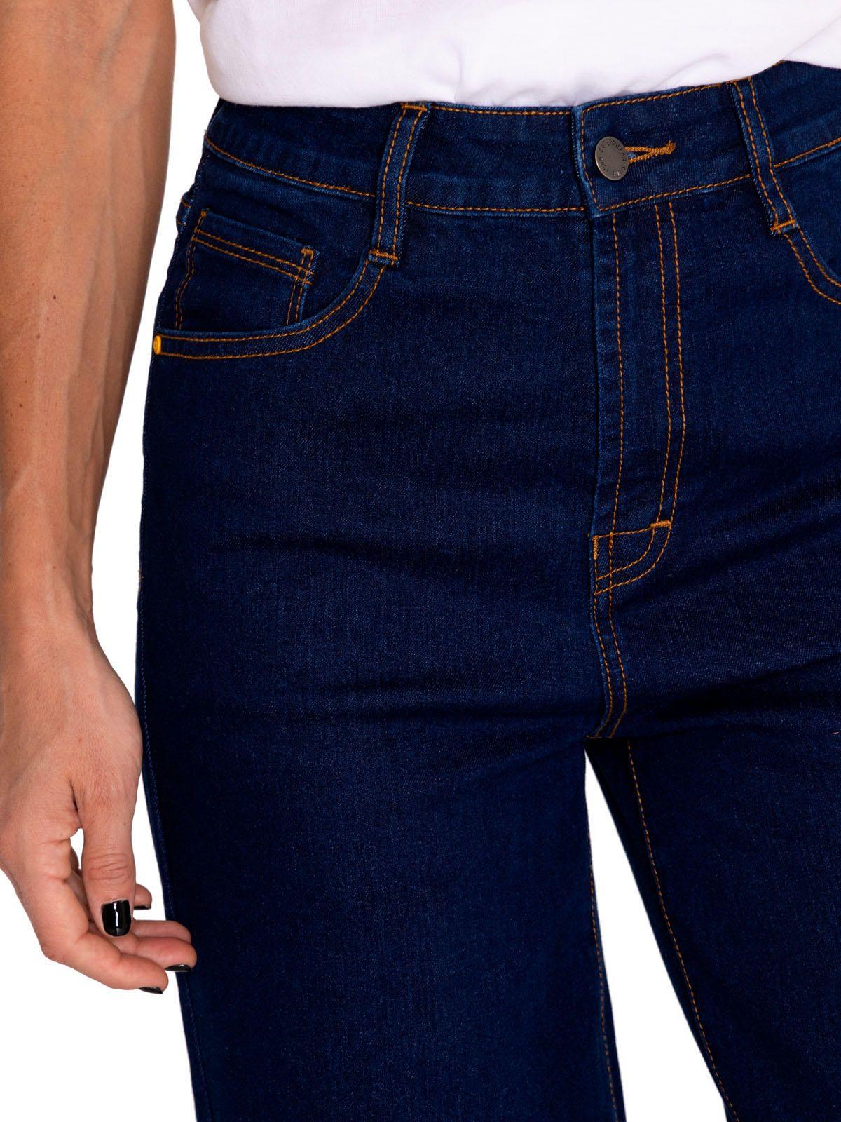 Jeans Denim Mujer Triblend Stretch Wide Leg Azul CAT-4