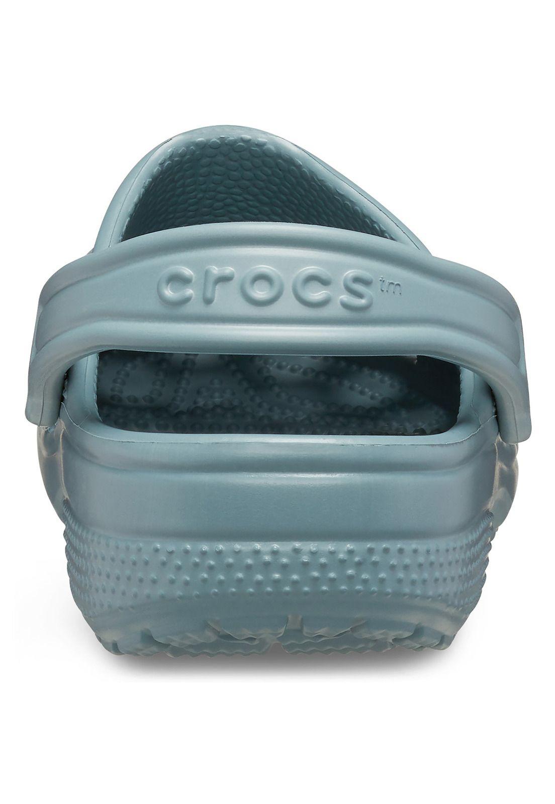 Zueco Crocs Hombre Classic Clog Verde Frío-7