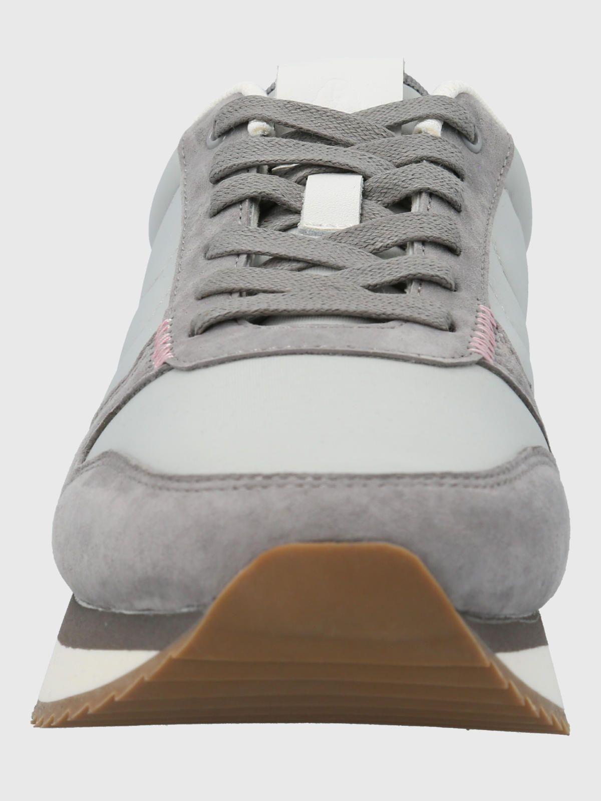 Zapatilla Cuero Mujer Bliss Sun Gris-3