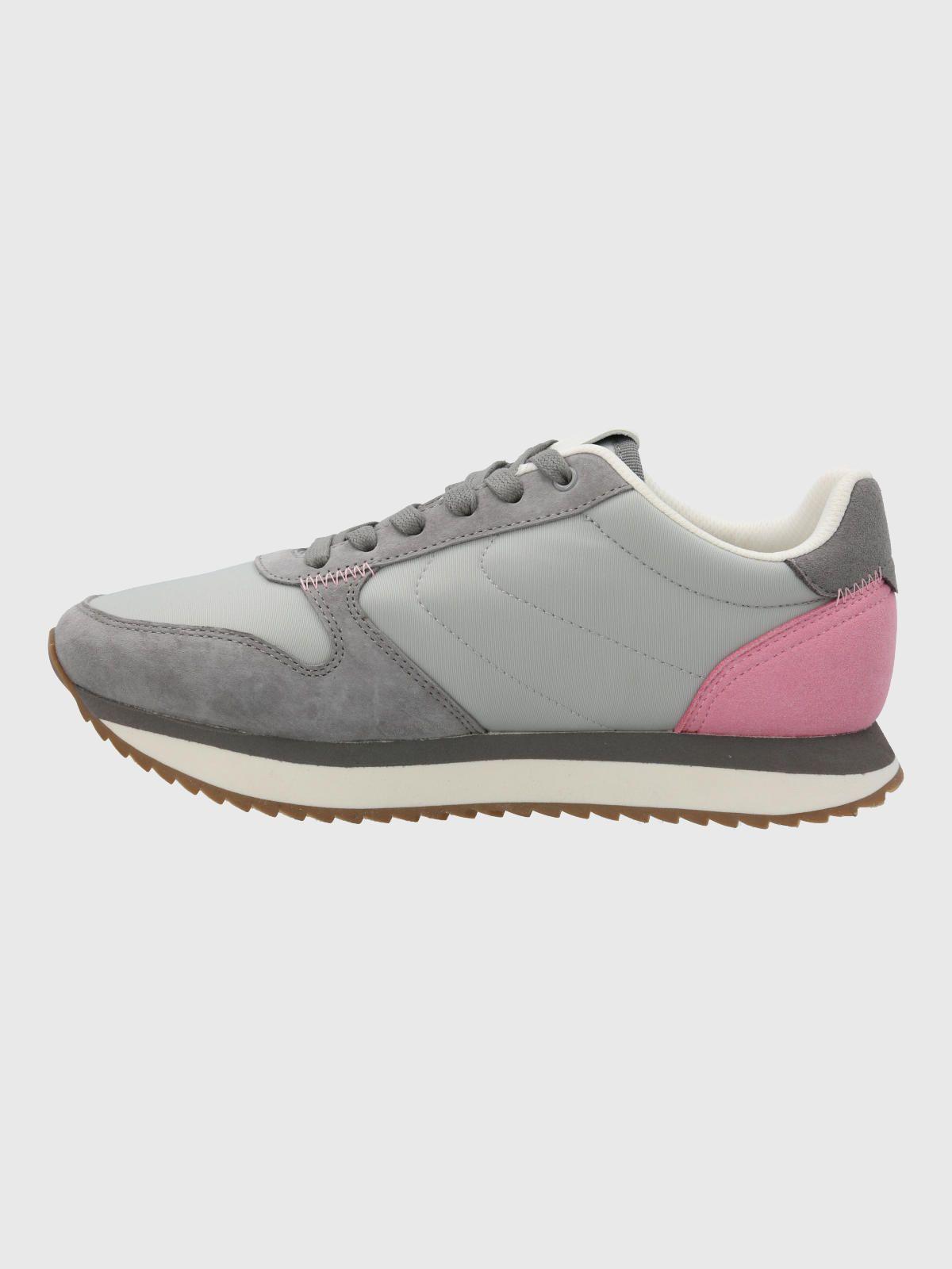 Zapatilla Cuero Mujer Bliss Sun Gris-5