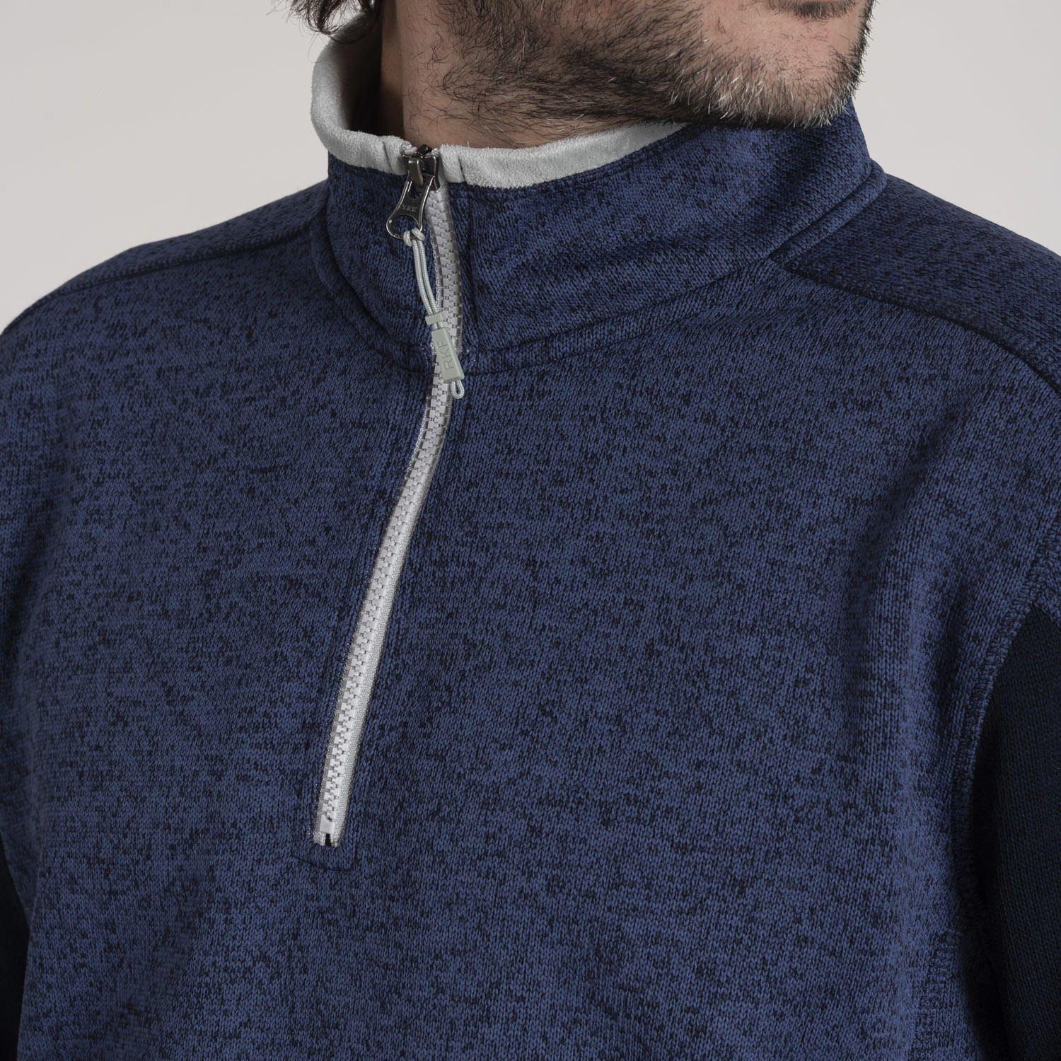 Polar Masculino Bicolor Pet Reciclado Azul-4