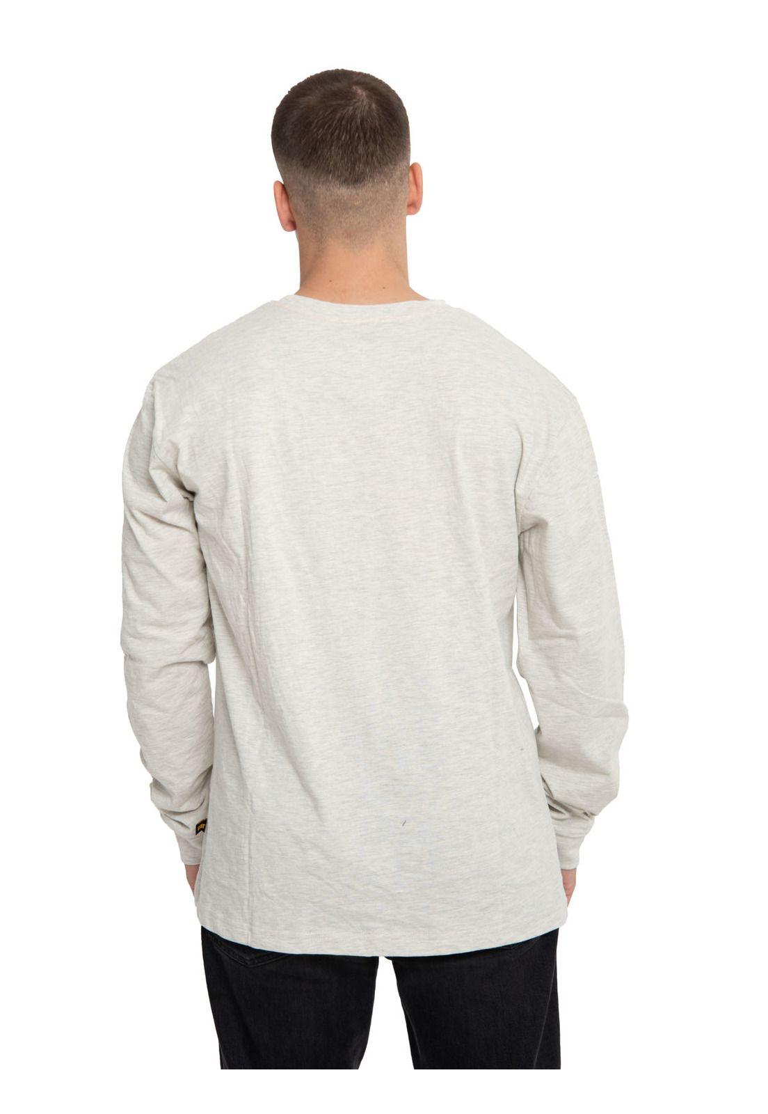Polera Manga Larga Hombre Trademark Banner Beige-3