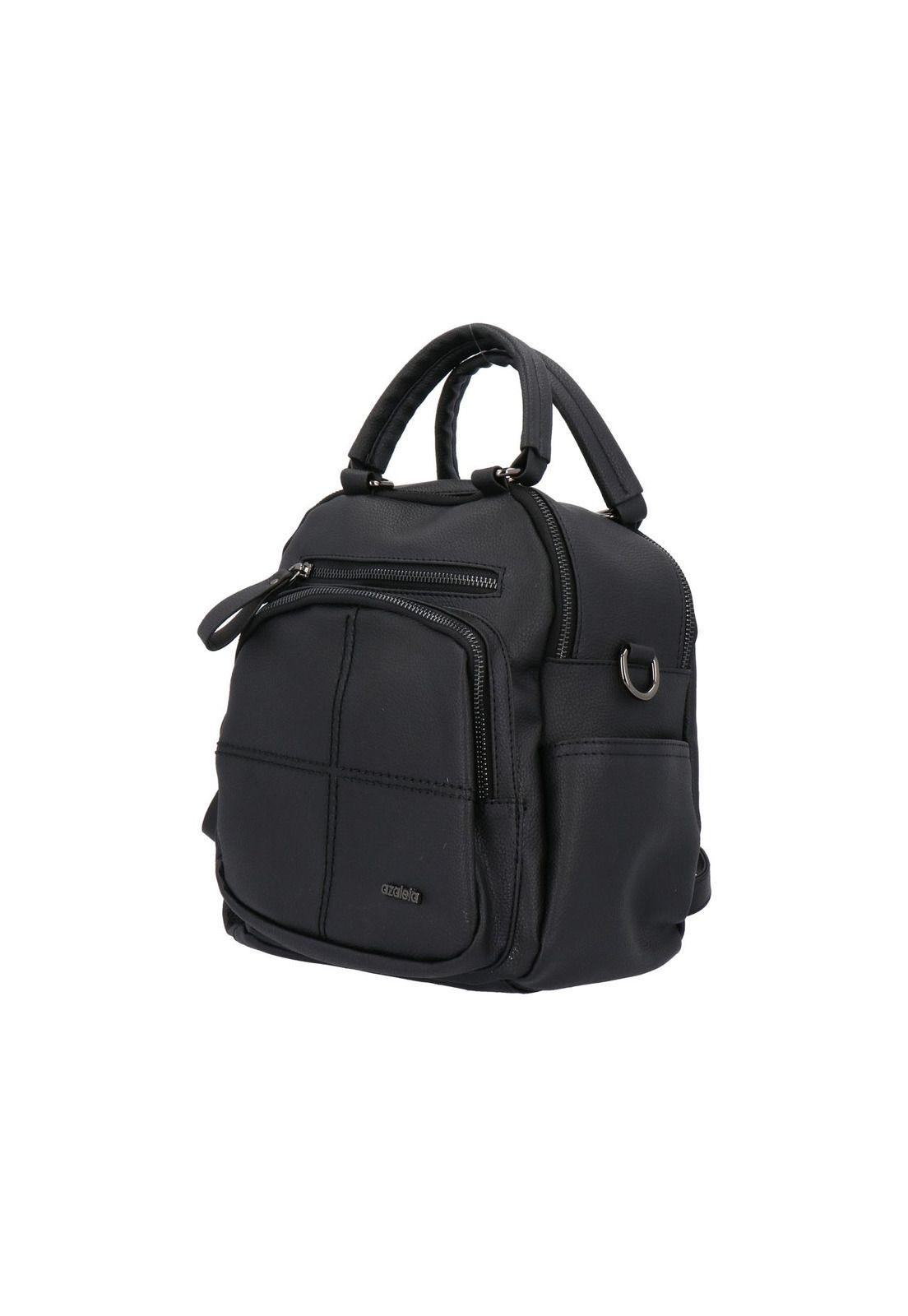 Cartera Mochila Convertible Luciana Casual Negro-1