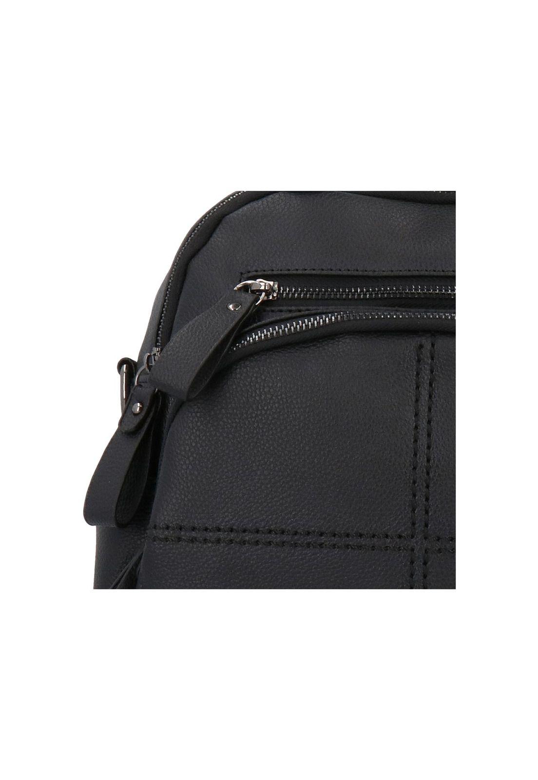 Cartera Mochila Convertible Luciana Casual Negro-3