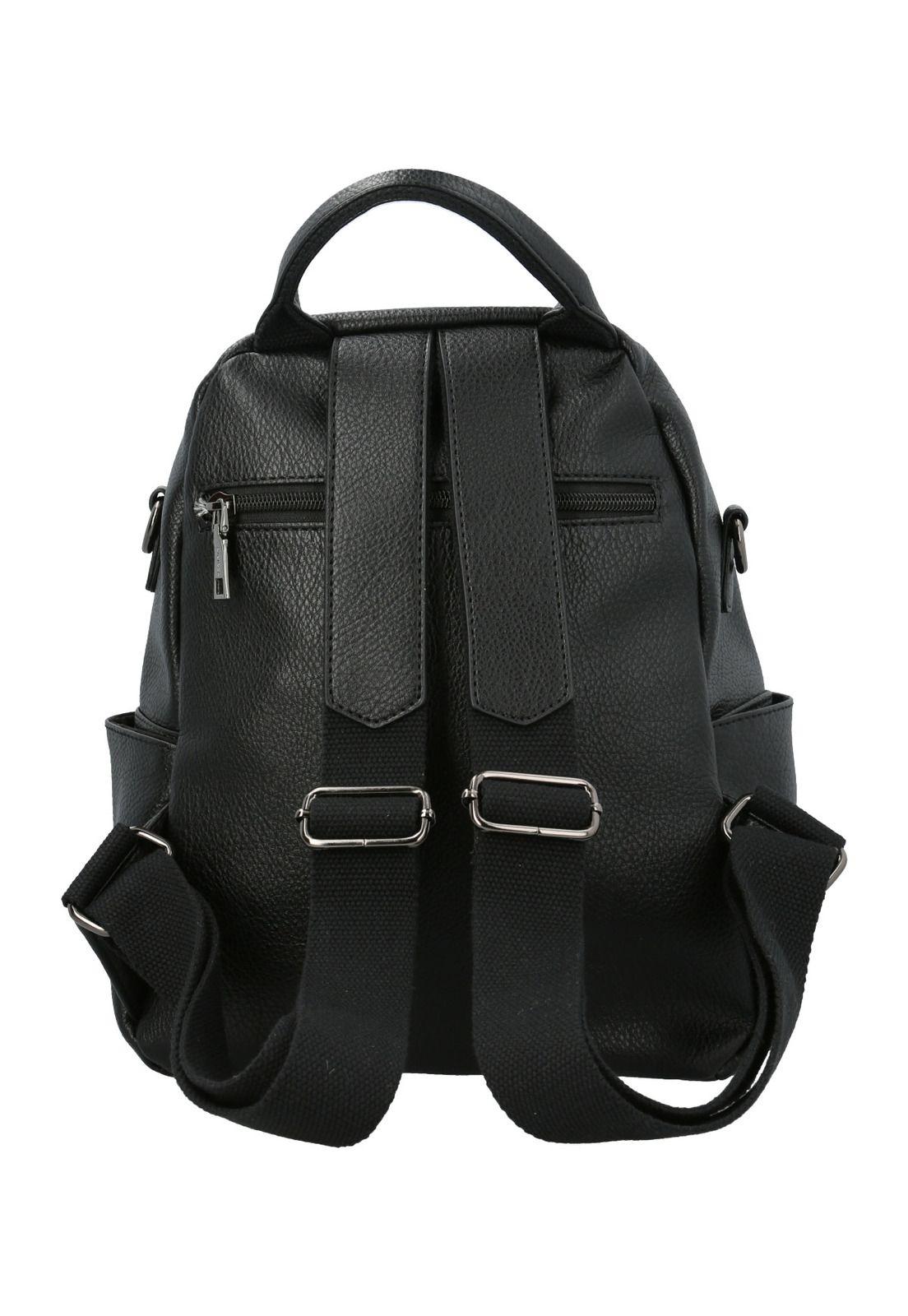 Cartera convertible Estade Backbag Mujer Negro-2