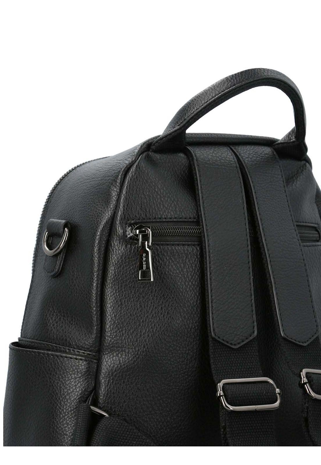Cartera convertible Estade Backbag Mujer Negro-3