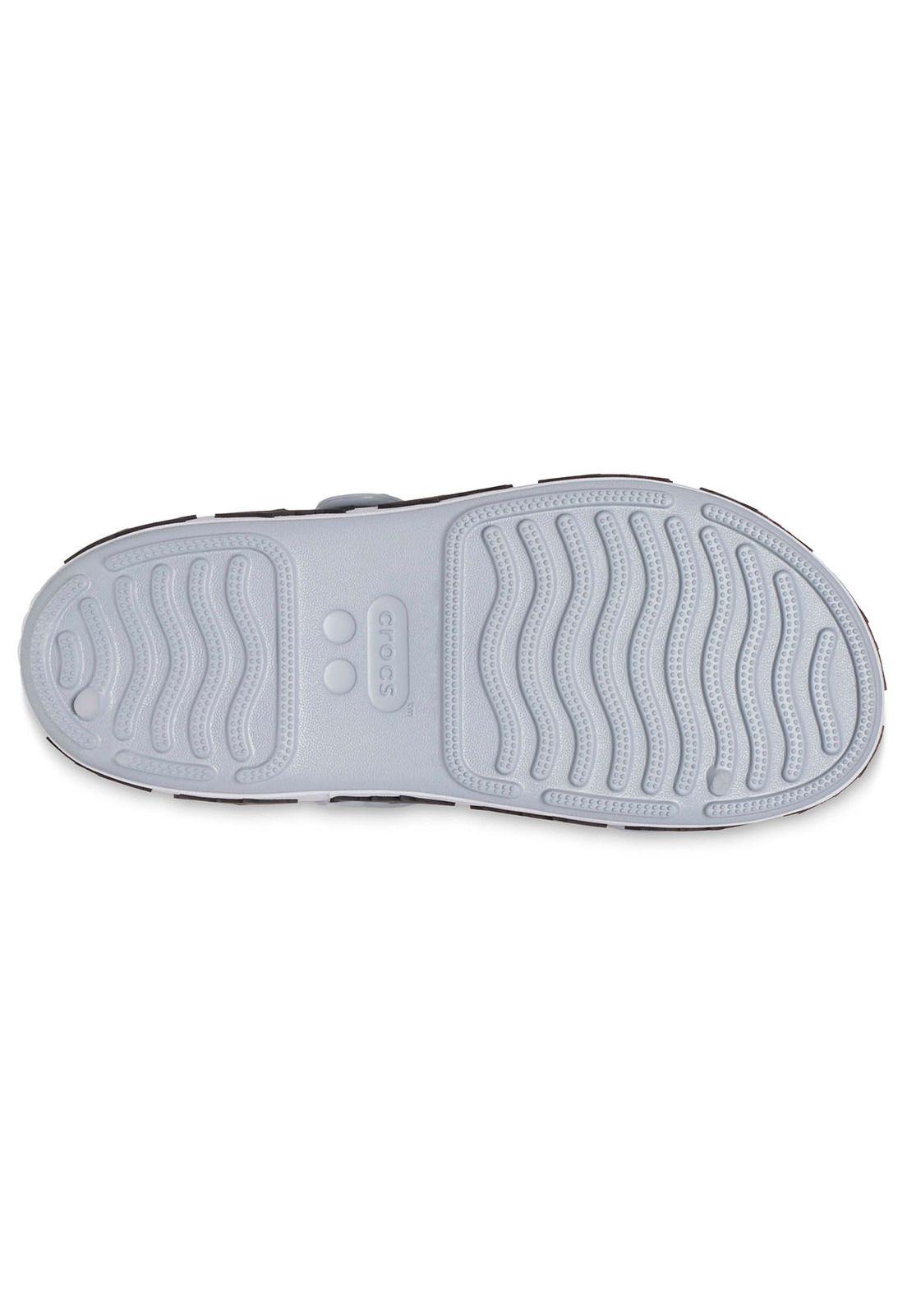 Sandalia Niño Crocband T Gris-5