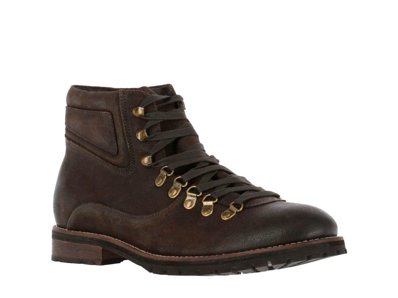 Botin Cuero Gamuzado Alfred Chocolate-0