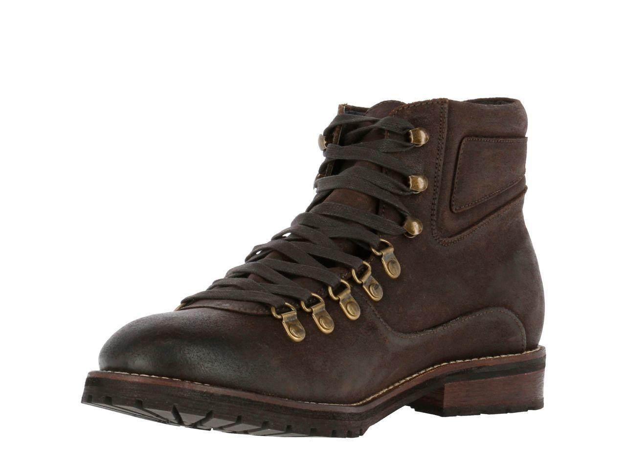 Botin Cuero Gamuzado Alfred Chocolate-1