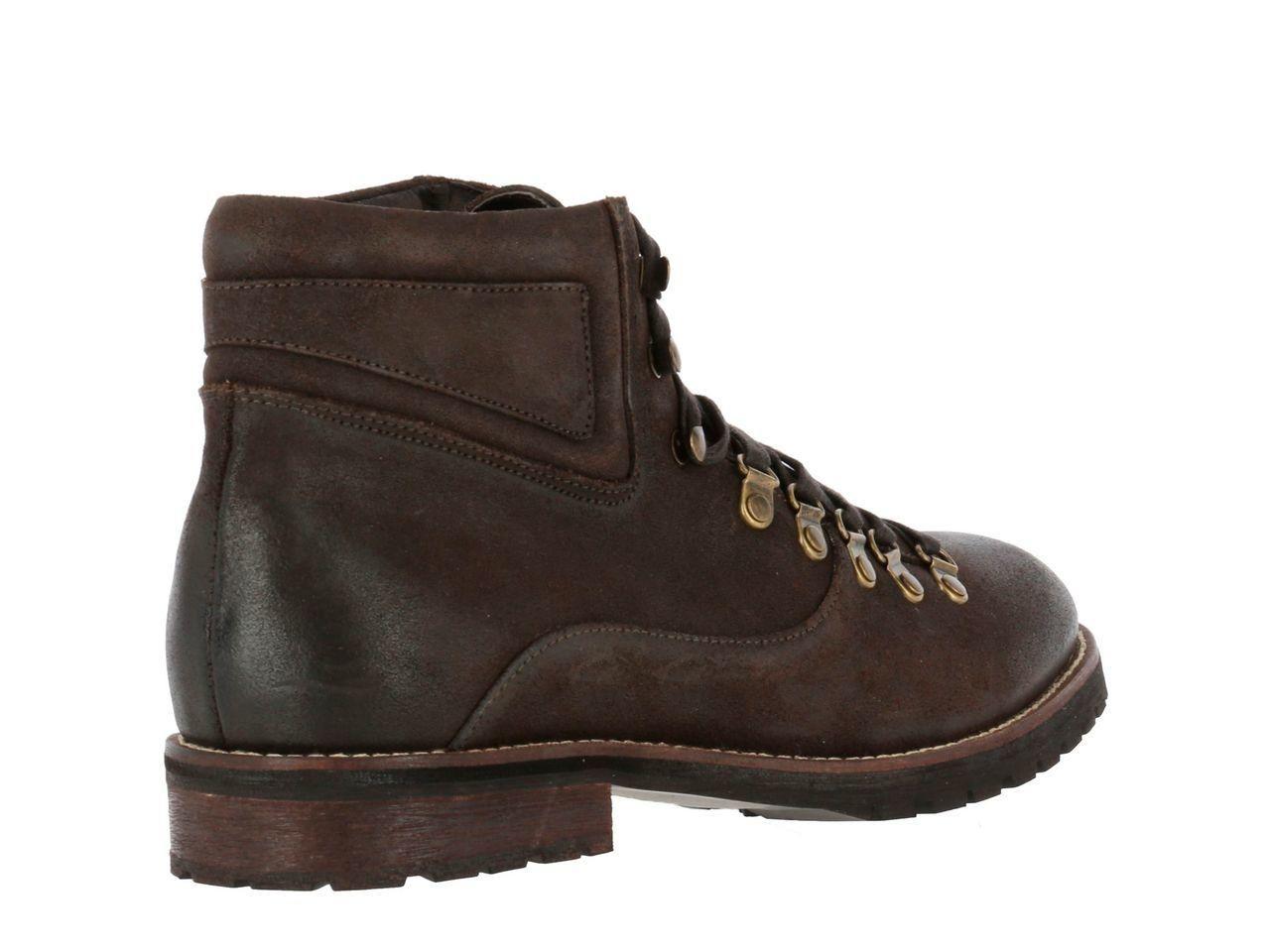 Botin Cuero Gamuzado Alfred Chocolate-4
