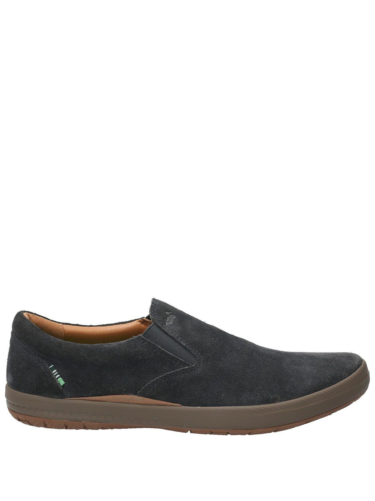 Zapatilla Cuero Hombre Rostock Gris Oscuro-0
