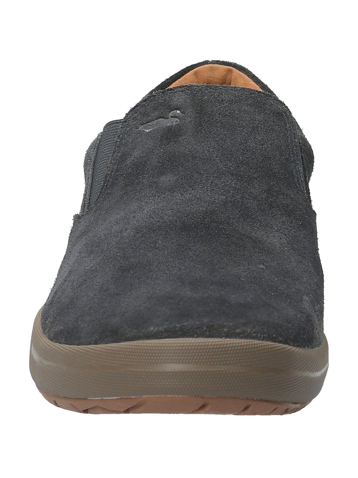 Zapatilla Cuero Hombre Rostock Gris Oscuro-3