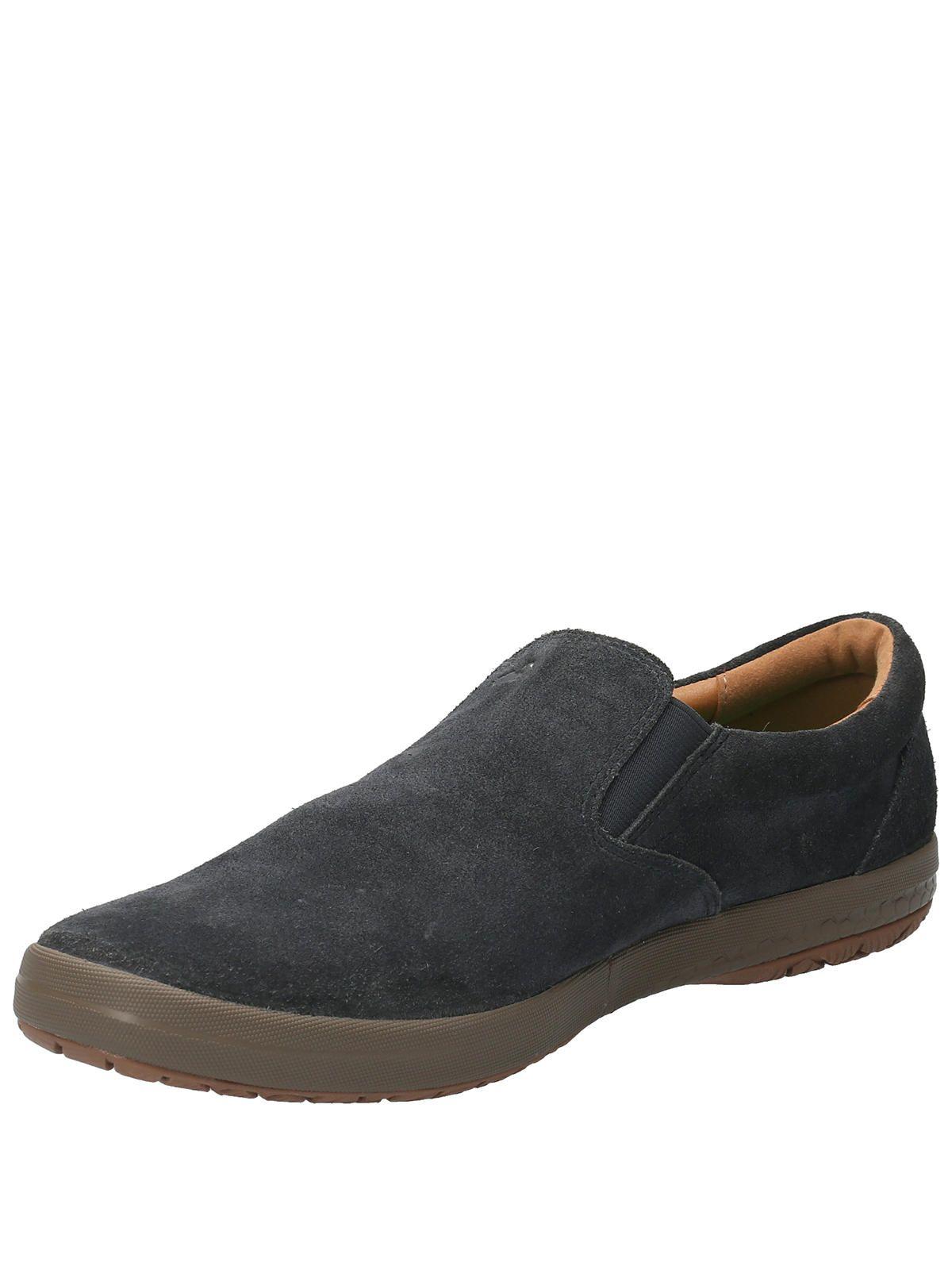 Zapatilla Cuero Hombre Rostock Gris Oscuro-4