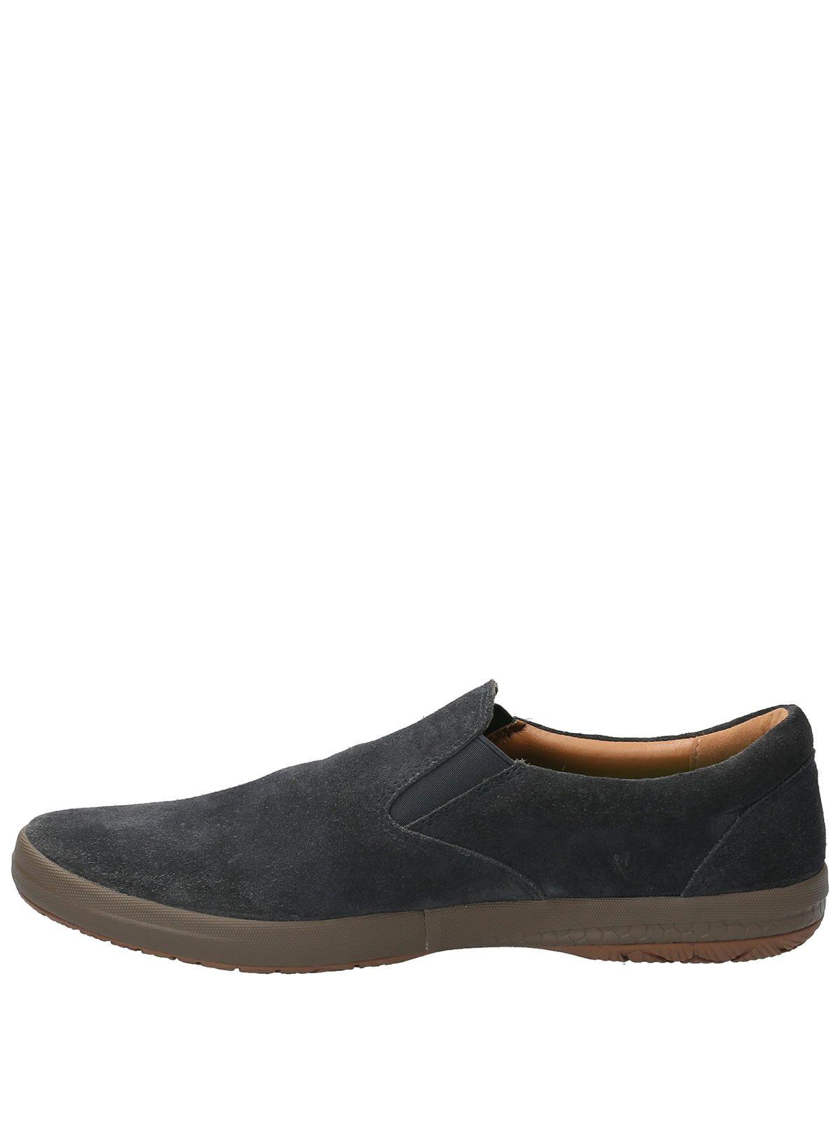 Zapatilla Cuero Hombre Rostock Gris Oscuro-5