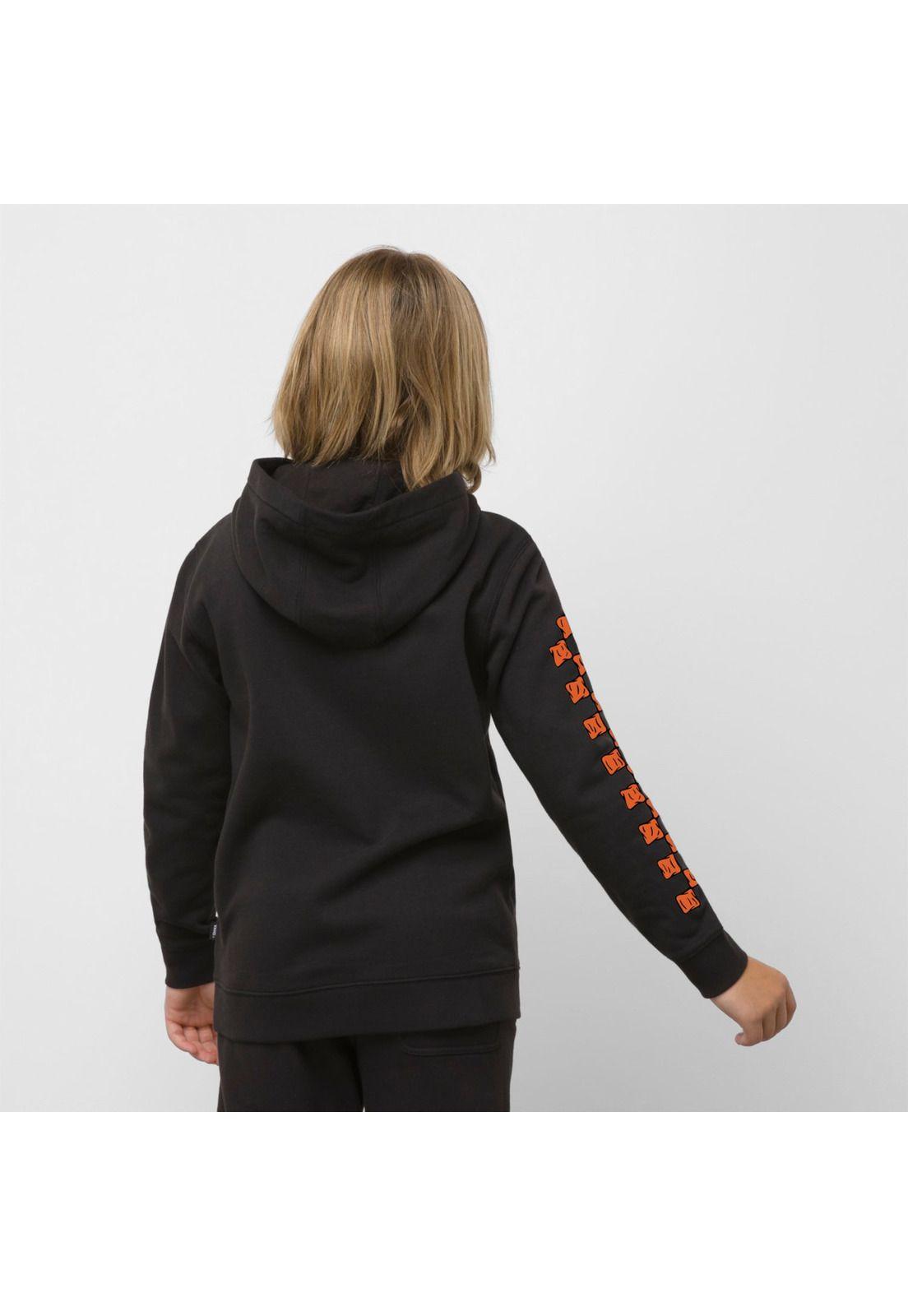 Polerón Niño Sk8 Skull Po Black-3