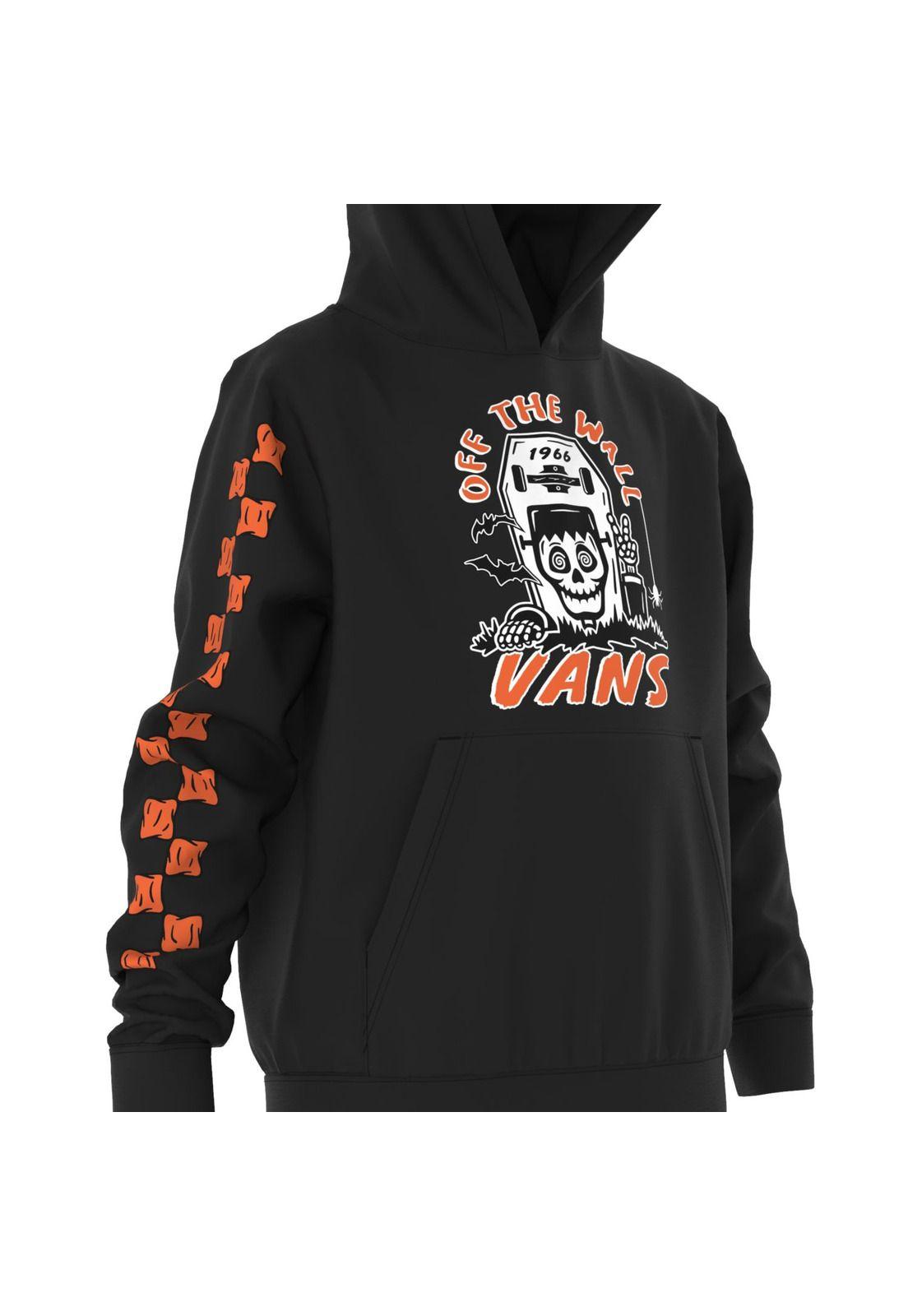 Polerón Niño Sk8 Skull Po Black-5