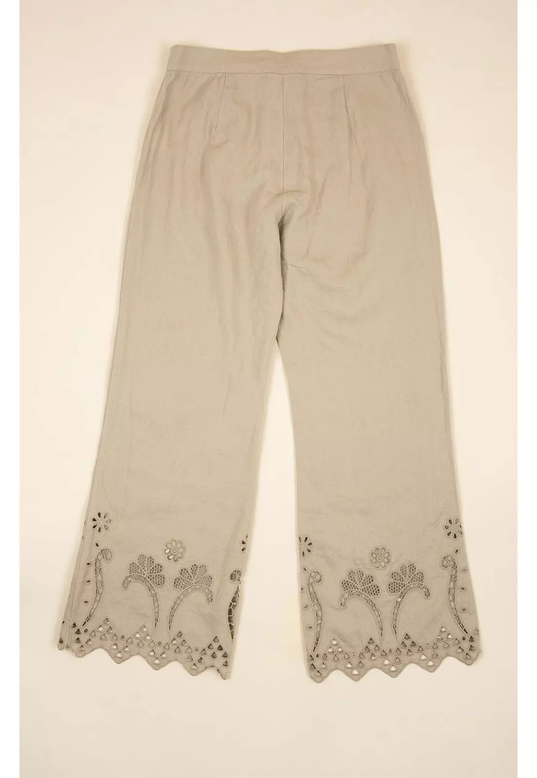 Pantalón Lino Orgánico Mujer Akina Arena-1